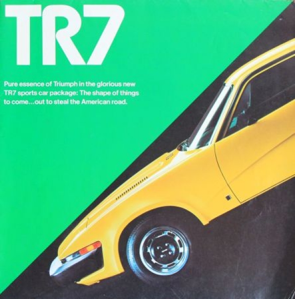 Triumph TR 7 Modelprogram 1976 Carbrochure (2257)