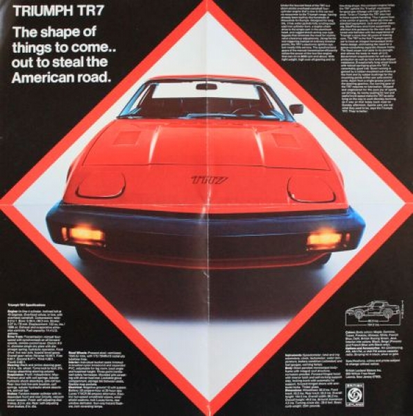 Triumph TR 7 Modelprogram 1976 Carbrochure (2257)