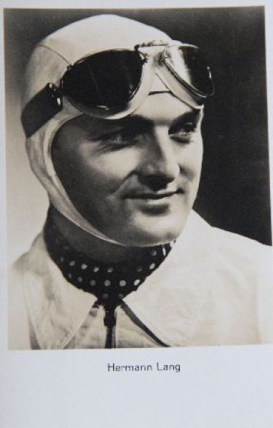 Hermann Lang Rennfahrer 1938 Original-Autogrammkarte (7379)