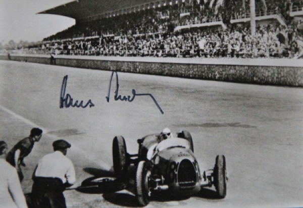 Hans Stuck Racingdriver 1936 original autograph (7385)