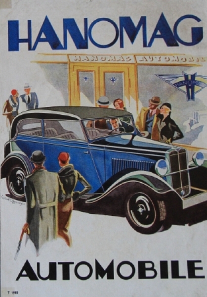 Hanomag Modelprogram 1928 Carbrochure (7419)