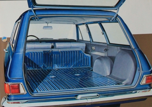 Opel Rekord Caravan Modelprogram 1964 Carbrochure (8262)