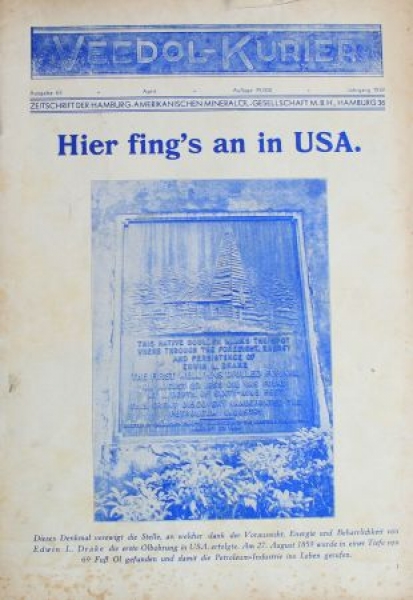 "Veedol-Kurier" 1939 Factory-Magazine (2246)