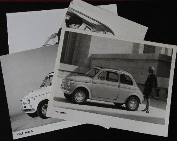 Fiat 500 D 1967 four Factoryphotos (7460)