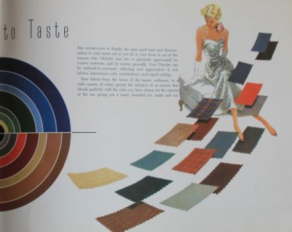 Chrysler New Yorker 1953  Modelprogram Carbrochure (2273)