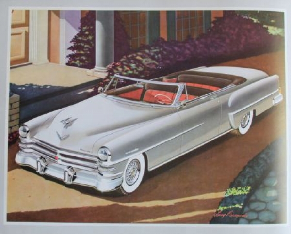 Chrysler New Yorker 1953  Modelprogram Carbrochure (2273)