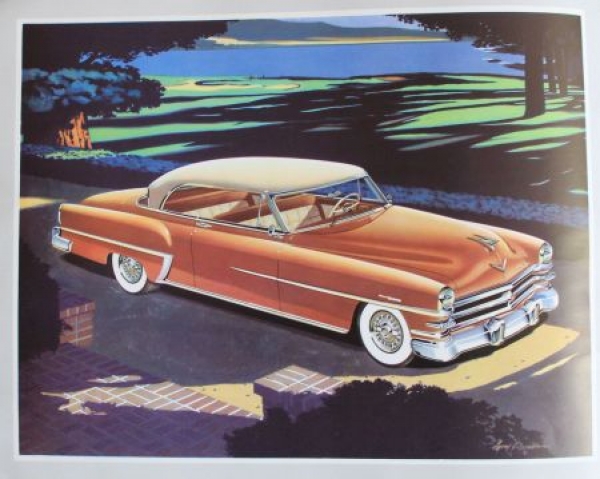 Chrysler New Yorker 1953  Modelprogram Carbrochure (2273)