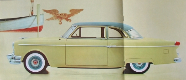 Packard Clipper Modelprogram 1954 Carbrochure (3984)