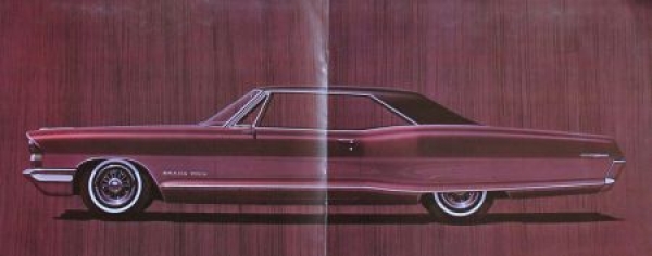 Pontiac Grand Prix Modelprogram 1965 Carbrochure (2270)