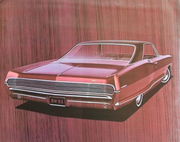 Pontiac Grand Prix Modelprogram 1965 Carbrochure (2270)