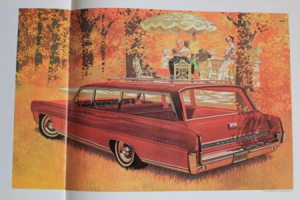 Pontiac Modelprogram 1964 "Success Car Edition" Carbrochure (2268)