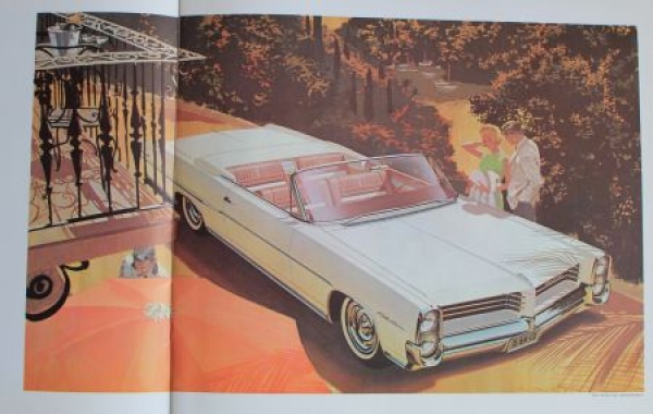 Pontiac Modelprogram 1964 "Success Car Edition" Carbrochure (2268)