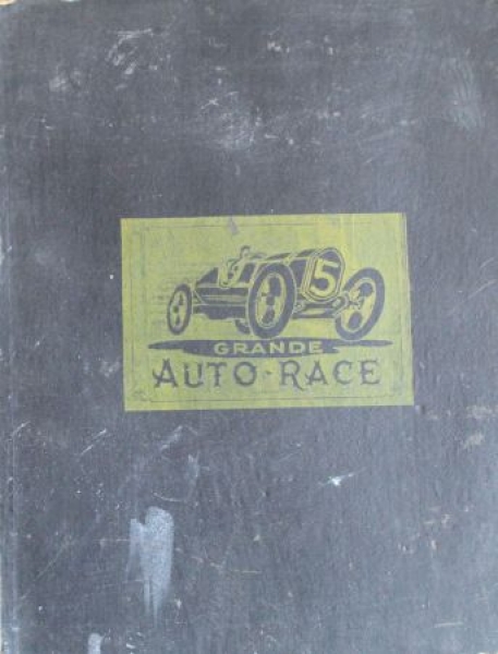 Motorracing 1923 Gameboard "Grande Auto-Race" carton (2144)