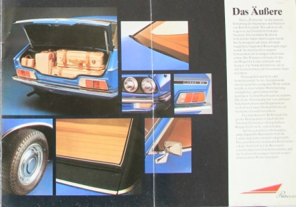Princess 1800 HL Modelprogram 1975 Carbrochure (9092)