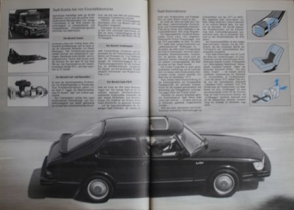 Saab 900 Modelprogram 1981 "Gut durchdacht und richtig konstruiert" Carbrochure (2068)