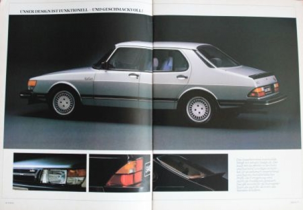 Saab 900 Modelprogram 1983 Carbrochure (2067)