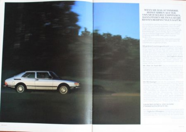 Saab 900 Modelprogram 1983 Carbrochure (2067)