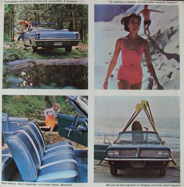 Pontiac Tempest Modelprogram 1963 Carbrochure (8009)