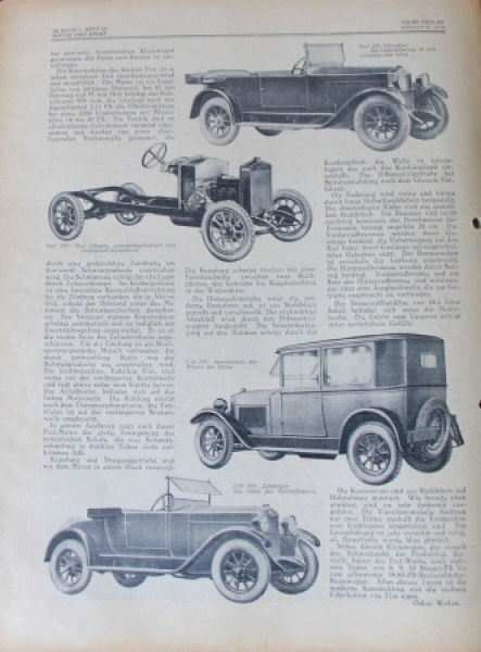 "Motor & Sport" Motor-Magazine Poessneck 1926 (7586)
