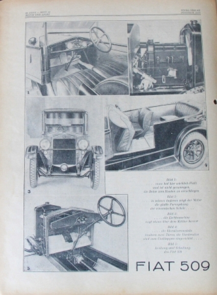 "Motor & Sport" Motor-Magazine Poessneck 1926 (7586)