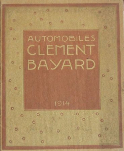 Clement-Bayard Automobiles Modelprogram 1914 Carbrochure (1858)