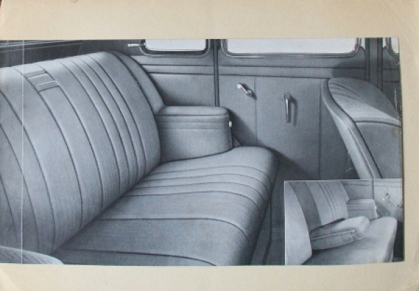 Opel Super 6 Modelprogram 1936 Carbrochure (8001)