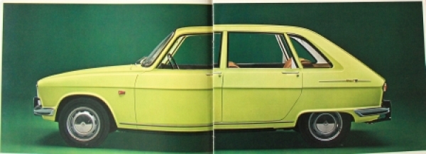 Renault 16 Modelprogram 1965 Carbrochure (8082)