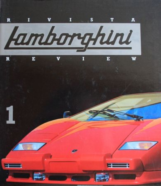 Pasini "Rivista Lamborghini Review 1" Lamborghini-History 1988 (2309)