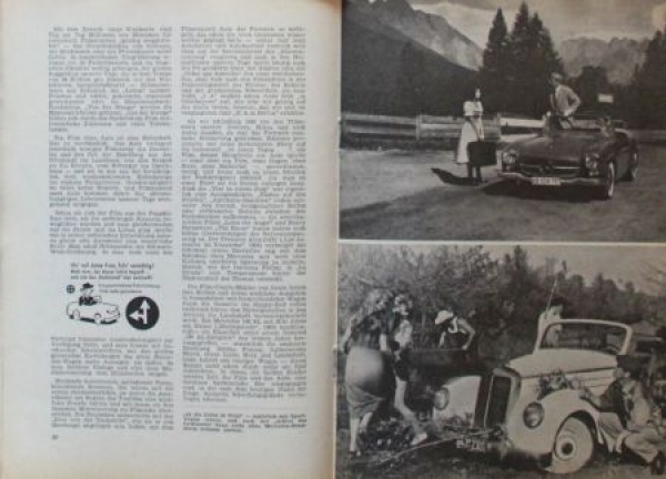 "Ju-Mo - Das Motormagazin fuer Jedermann" 1957 Toni Curtis Motor-Magazine (7093)