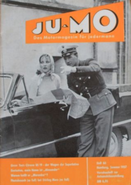 "Ju-Mo - Das Motormagazin fuer Jedermann" 1957 Motor-Magazine (7094)