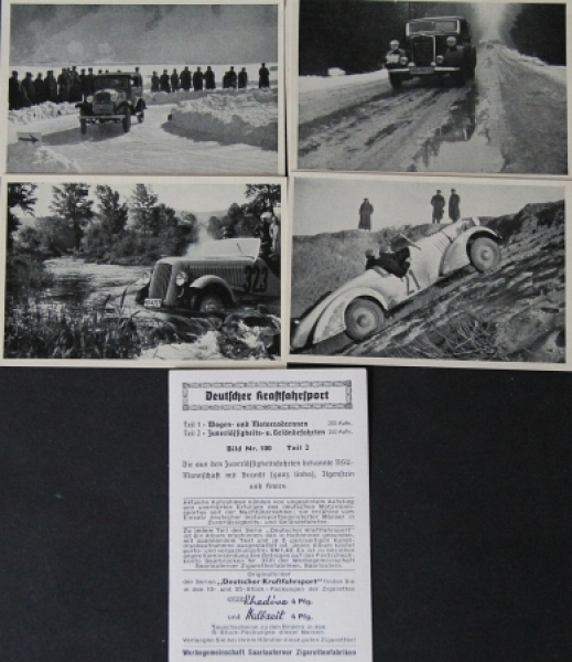 "Deutscher Kraftfahrsport" 1939 Motorracing-Collector-Images Volume II (1166)
