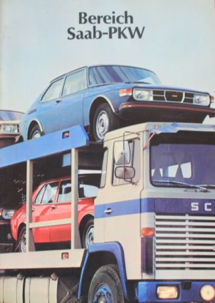 Saab Modelprogram 1975 Carbrochure (1026)