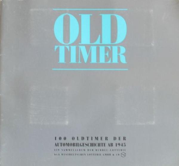 Westdeutsche Lotterie "Oldtimer" Automobile-Scrapbook 1991 (1016)