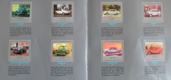 Westdeutsche Lotterie "Oldtimer" Automobile-Scrapbook 1991 (1016)