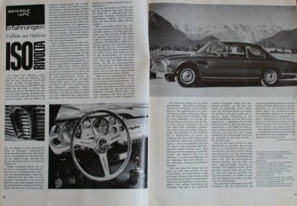 "Motor im Bild" Automobile-Magazine 1966 Porsche 911 (1127)
