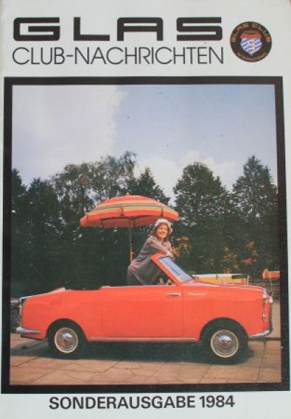 "Glas Club Nachrichten" 1984 Glas-Magazine (1055)