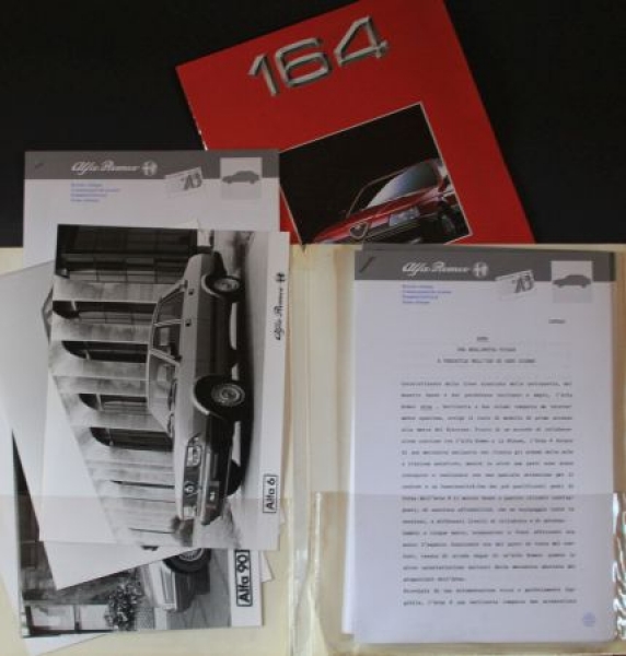Alfa Romeo Modelprogram 1985 "Documentation" Presskit (1062)