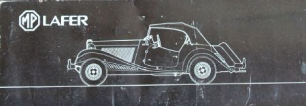MP Lafer Modelprogram 1978 Color + Upholstery Carbrochure (1045)