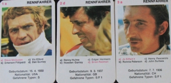 Piatnik & Soehne "Rennfahrer" 1970 Cardgame (7652)