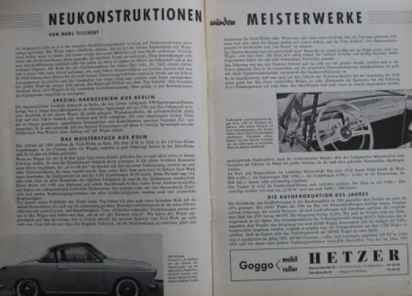 "Motor Echo" Automobilclub-Magazine 1955 (2117)