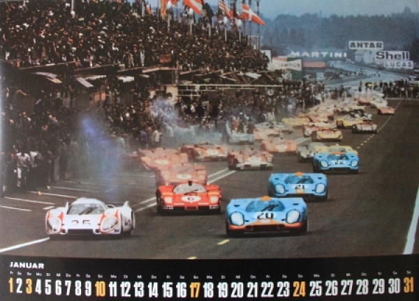 Shell Motorracing Yearcalendar 1971 (7681)