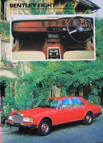 Bentley Mulsanne Modelprogram 1982 Carbrochure (7697)