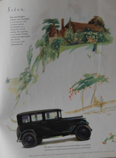 Chevrolet Modelprogram 1926 Carbrochure (7723)