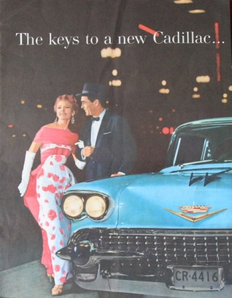Cadillac Mailer 1958 Carbrochure (7745)