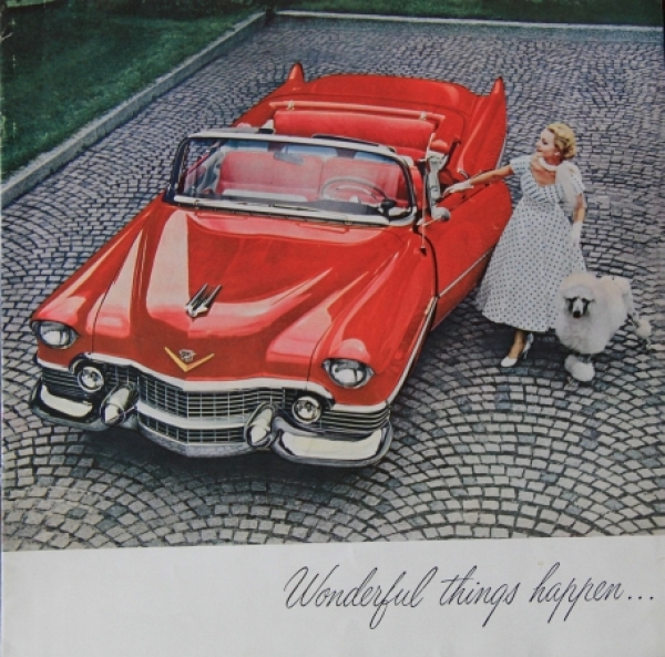 Cadillac Mailer 1954 Carbrochure (7751)