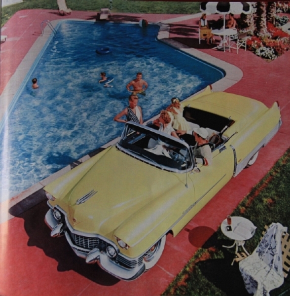 Cadillac Mailer 1954 Carbrochure (7751)