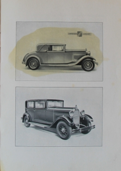 Talbot Modelprogram 1928 Carbrochure (7343)