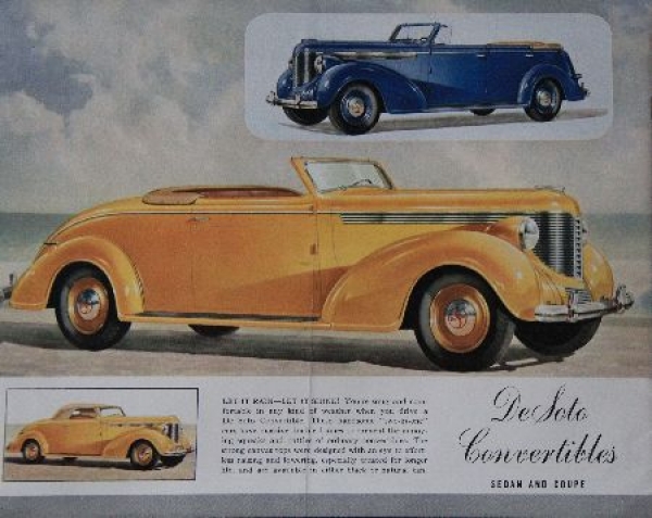 DeSoto Modelprogram 1936 Carbrochure (7814)