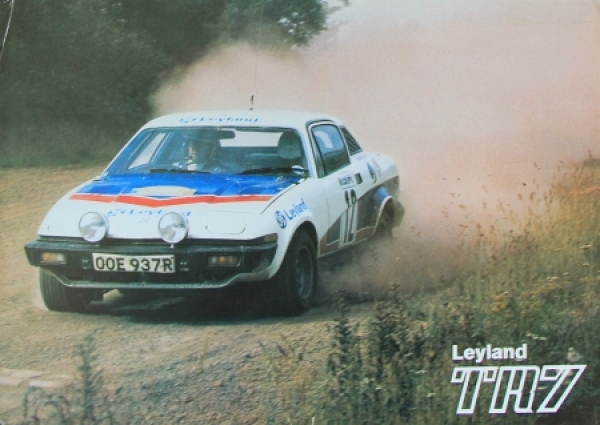 Triumph TR 7 Modelprogram 1977 Carbrochure (2147)