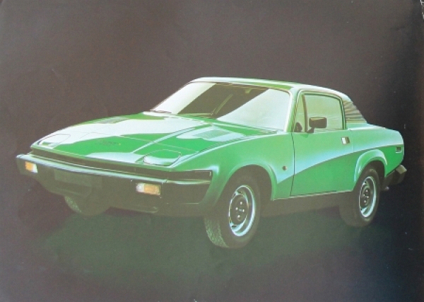 Triumph TR 7 Modelprogram 1977 Carbrochure (2147)